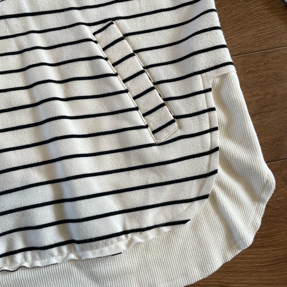 Maurices XS Striped Sweatshirt Dress - Picture 3 of 5
